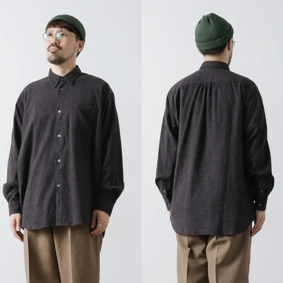 FUJITO / Big Size Shirt micro check