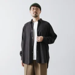 FUJITO / Big Size Shirt micro check