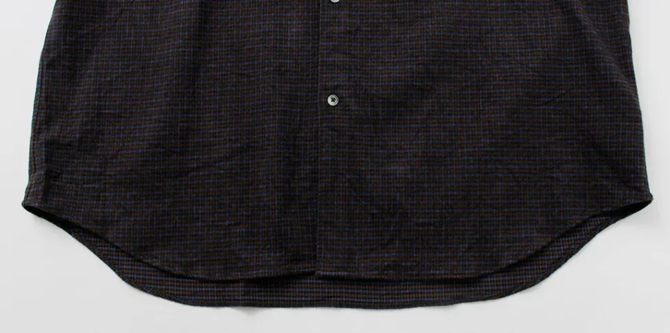 FUJITO / Big Size Shirt micro check