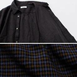 FUJITO / Big Size Shirt micro check