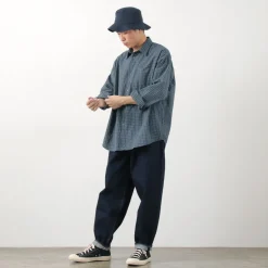 FUJITO / Big Size Shirt Small Check