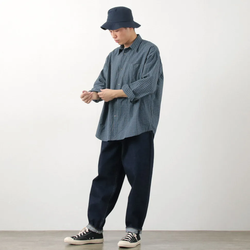 FUJITO / Big Size Shirt Small Check