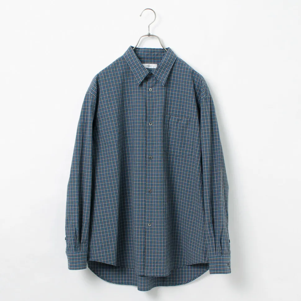 FUJITO / Big Size Shirt Small Check