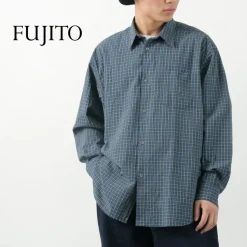 FUJITO / Big Size Shirt Small Check