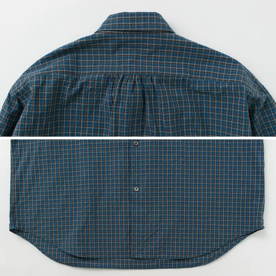 FUJITO / Big Size Shirt Small Check