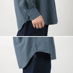FUJITO / Big Size Shirt Small Check