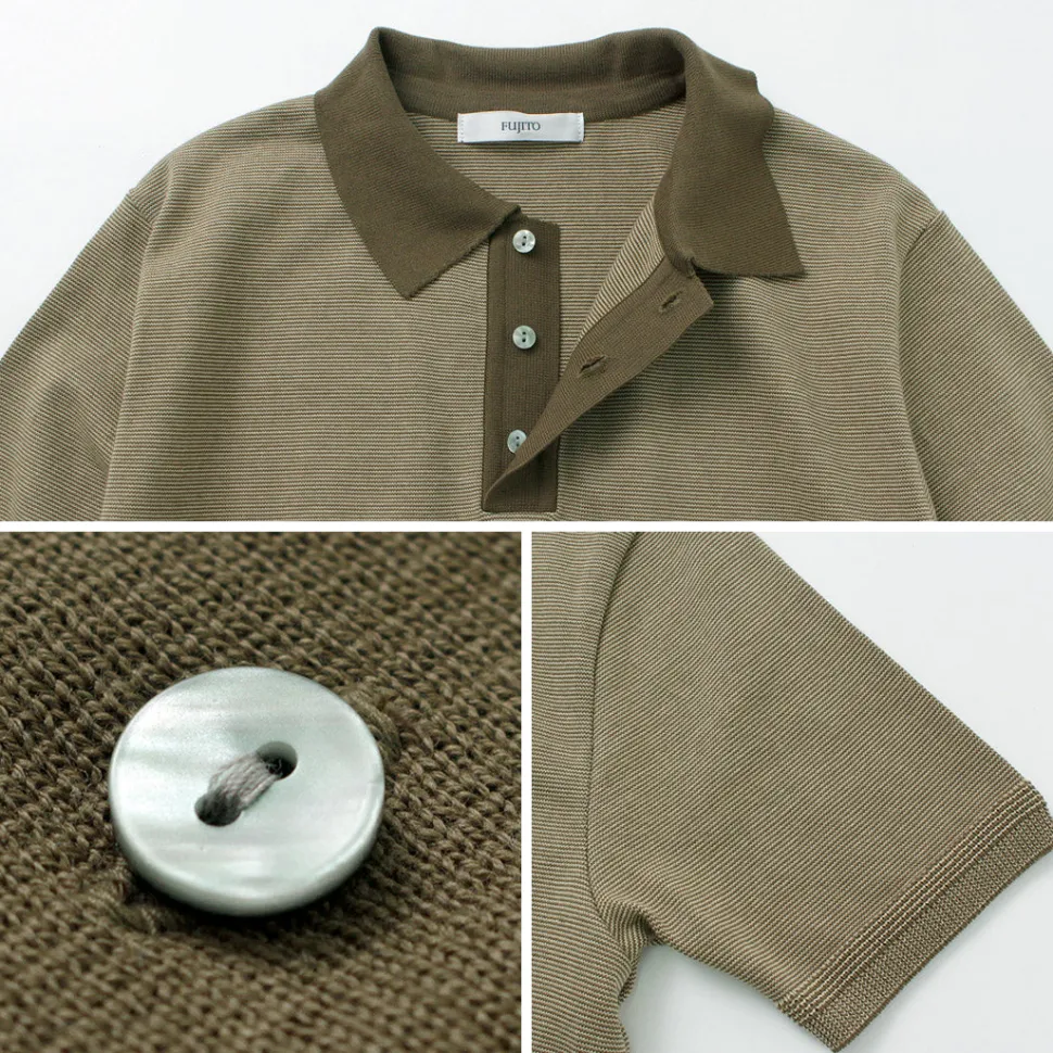 FUJITO / Knit Polo EASY