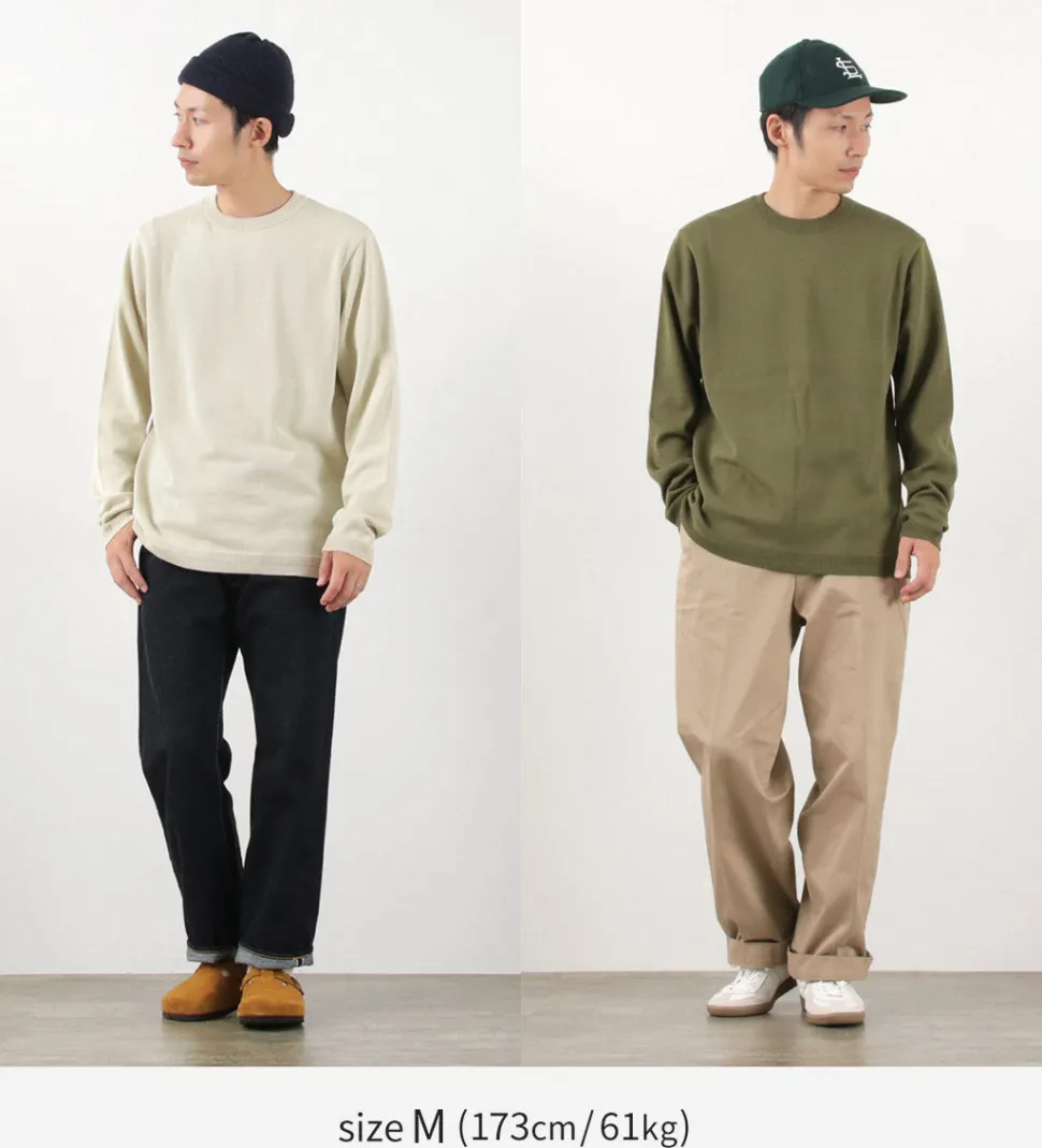 FUJITO / Long Sleeve Knit T-Shirt