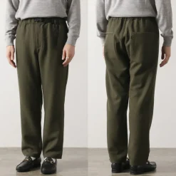 FUJITO / N.O.UN Beltless Pants Wool Serge