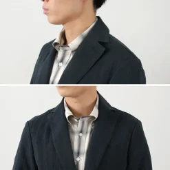 FUJITO / N.O.UN Jacket Cotton Linen Seersucker