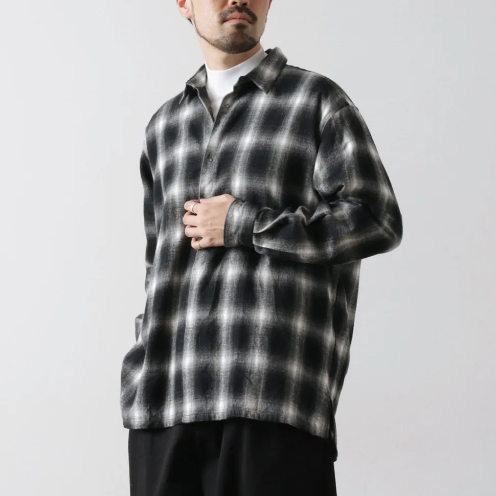 FUJITO / Ring Shirt Ombre Check