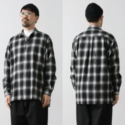 FUJITO / Ring Shirt Ombre Check