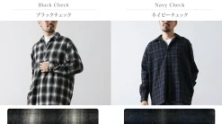 FUJITO / Ring Shirt Ombre Check