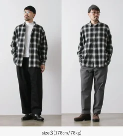 FUJITO / Ring Shirt Ombre Check