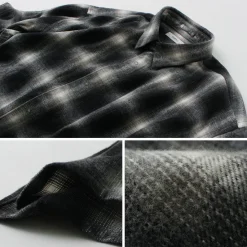 FUJITO / Ring Shirt Ombre Check