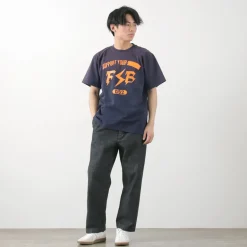 FUJITO / Short Sleeve T-Shirt Impulse Logo Vintage Finish