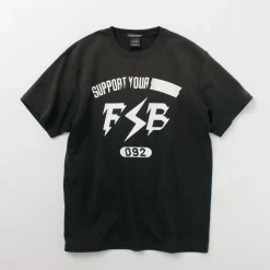FUJITO / Short Sleeve T-Shirt Impulse Logo Vintage Finish