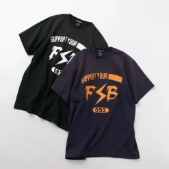 FUJITO / Short Sleeve T-Shirt Impulse Logo Vintage Finish