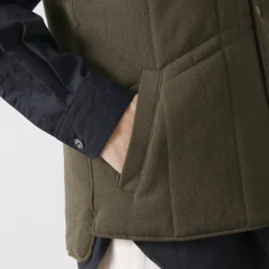 FUJITO / Ski vest Wool serge