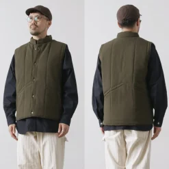 FUJITO / Ski vest Wool serge