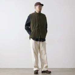 FUJITO / Ski vest Wool serge