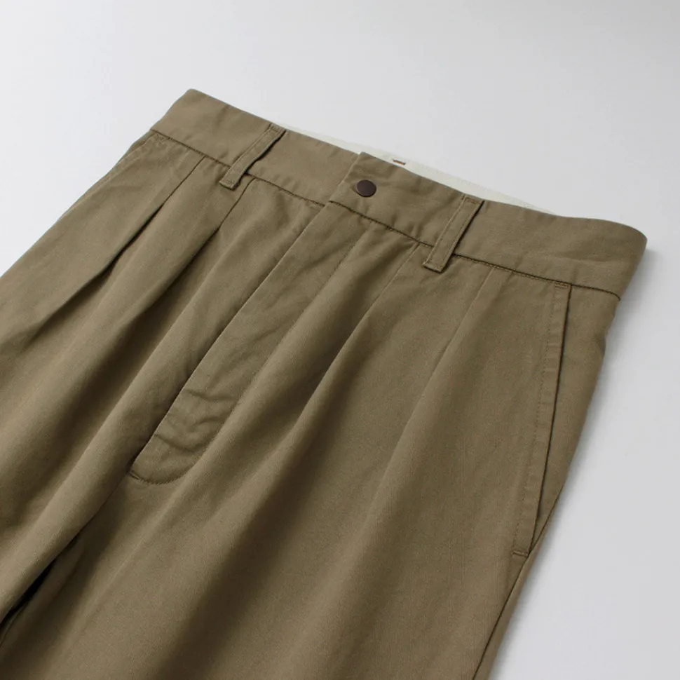 FUJITO / 2-Tuck Trousers Chino
