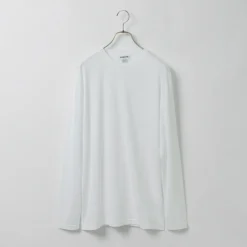FYNELYNE ENGINEERED BY LIFILL / Cottony Long Sleeve Crew Neck T-Shirt