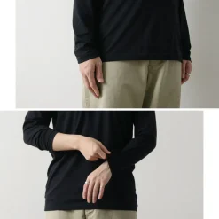 FYNELYNE ENGINEERED BY LIFILL / Cottony Long Sleeve Crew Neck T-Shirt