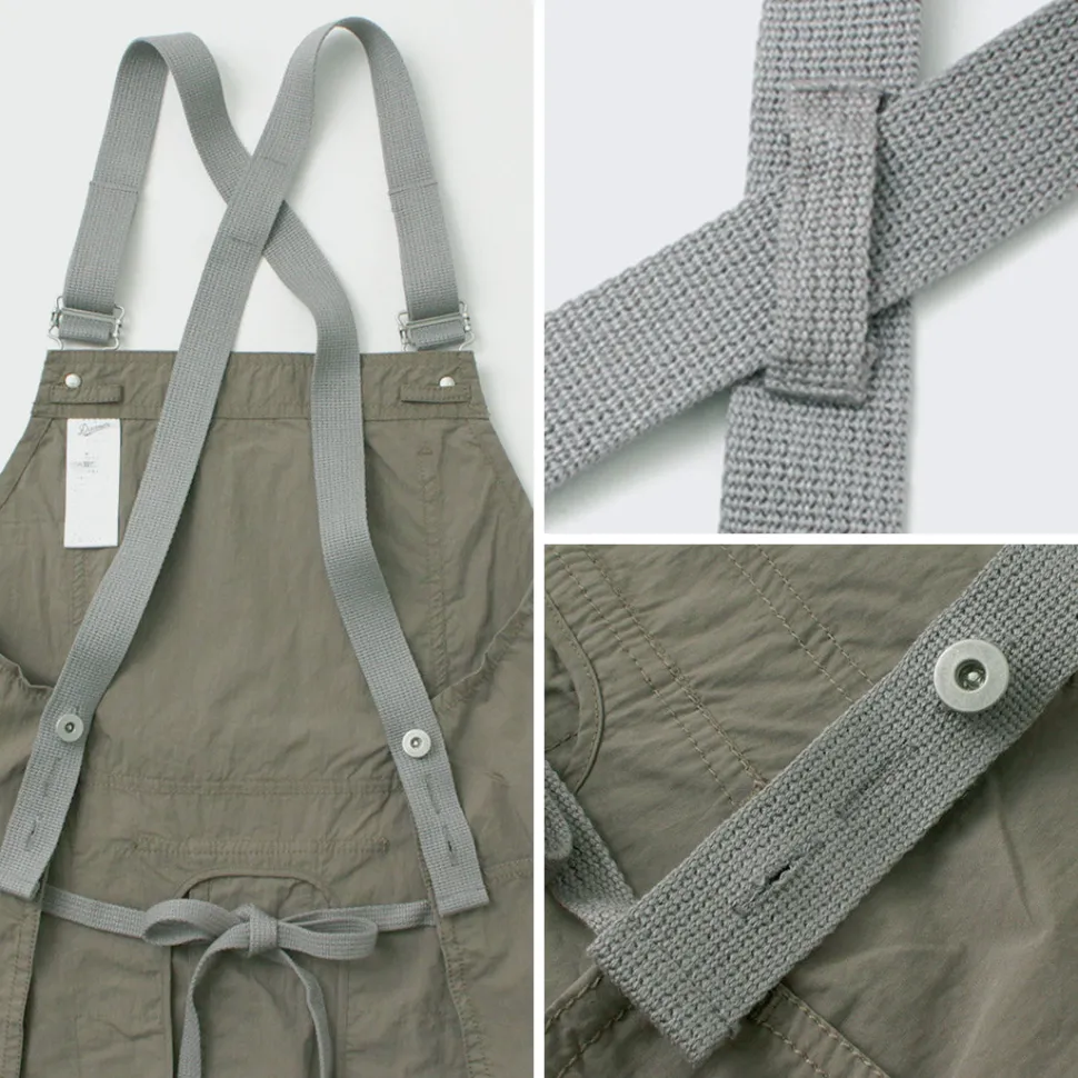 GARAGE GREEN WORKS / Danner Collaboration Cotton Nylon Buff Long Apron