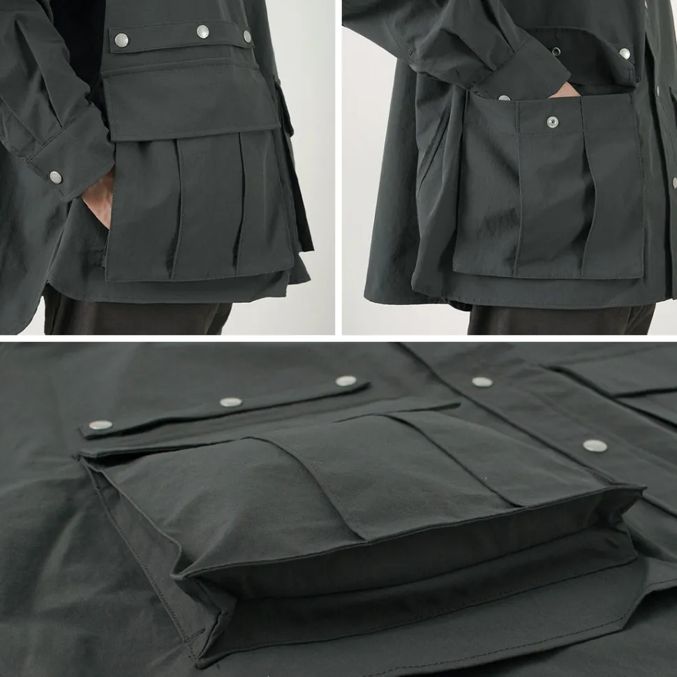 GARAGE GREEN WORKS / Wraptop Hooded Parka