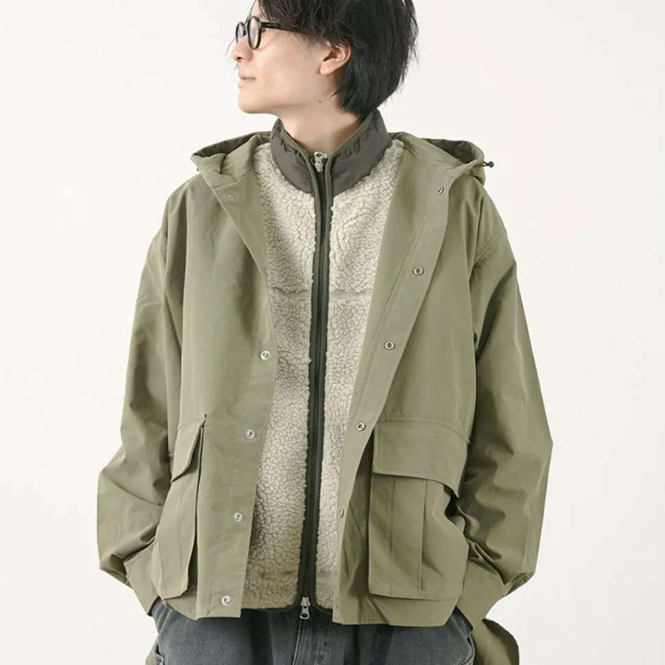 GARAGE GREEN WORKS / Wraptop Hooded Parka