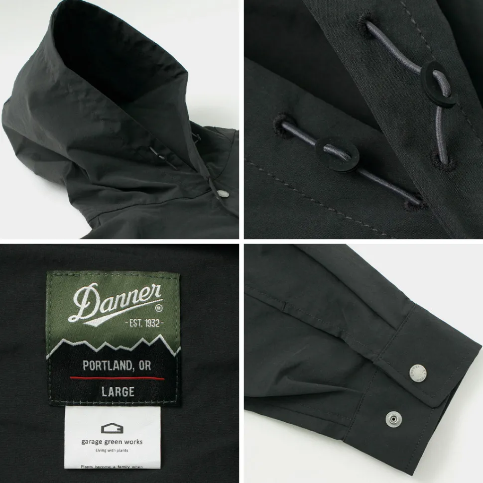 GARAGE GREEN WORKS / Wraptop Hooded Parka