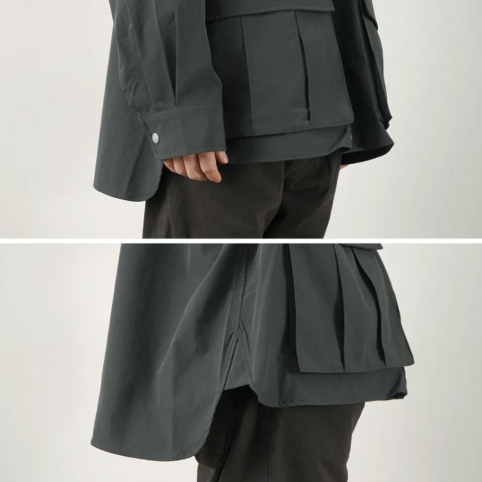 GARAGE GREEN WORKS / Wraptop Hooded Parka