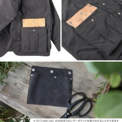 GARAGE GREEN WORKS / Wraptop Hooded Parka