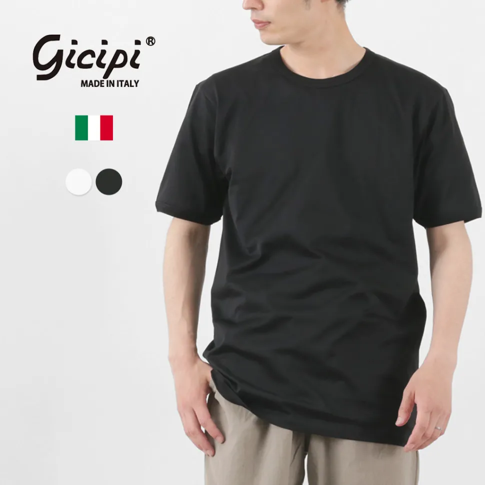 GICIPI / Annone Crew Neck Basic T-Shirt