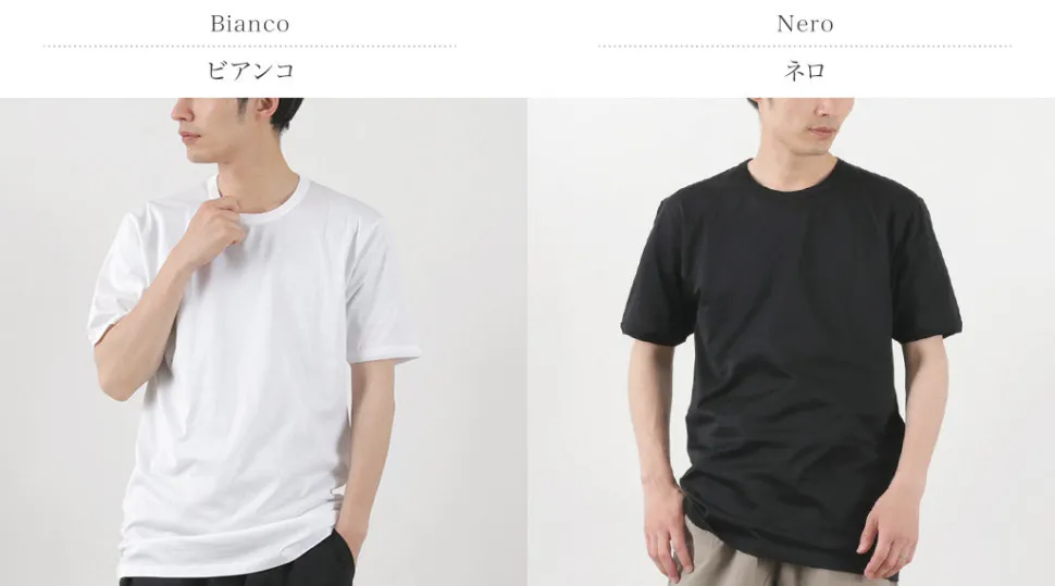 GICIPI / Annone Crew Neck Basic T-Shirt