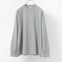 GICIPI / BACCALA Crew Neck Relaxed Fit Long Sleeve T-Shirt