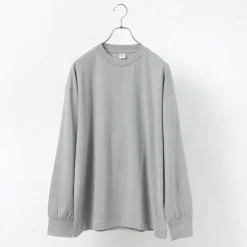 GICIPI / BACCALA Crew Neck Relaxed Fit Long Sleeve T-Shirt