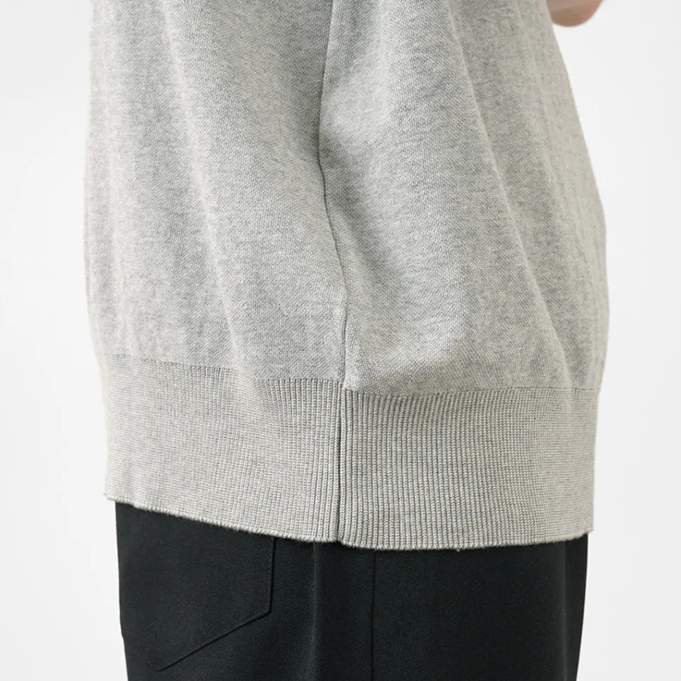 GICIPI / Calamaro Mock neck Relaxed fit Knit and sew