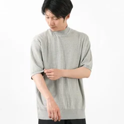 GICIPI / Calamaro Mock neck Relaxed fit Knit and sew