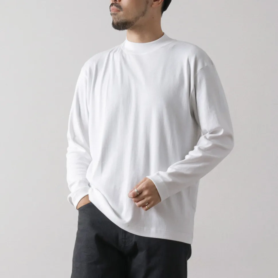 GICIPI / Delfino Crew Neck Basic Fit Long Sleeve Cut and Sewn