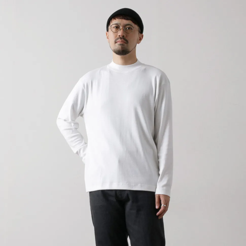 GICIPI / Delfino Crew Neck Basic Fit Long Sleeve Cut and Sewn