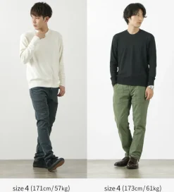 GICIPI / Lupo Crew Neck Relaxed Fit Knit Sewn