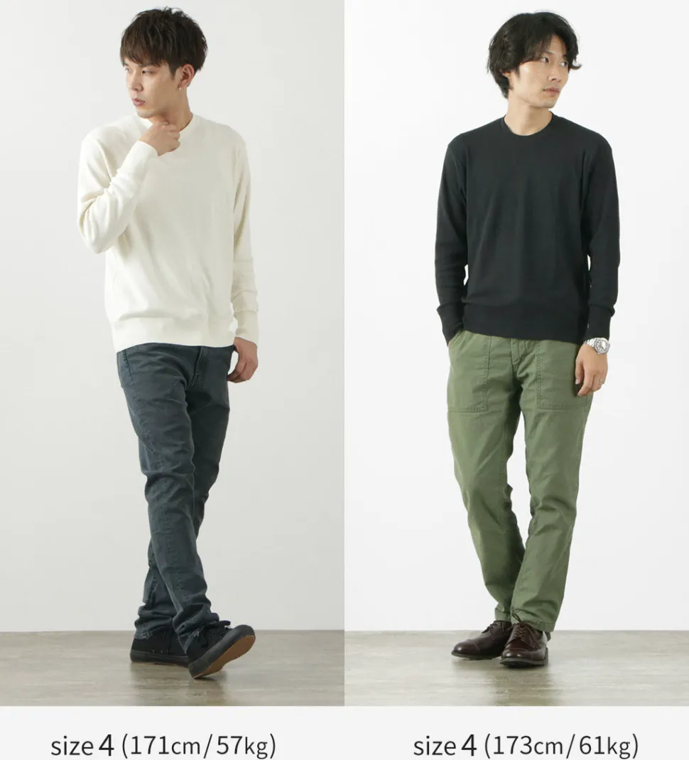 GICIPI / Lupo Crew Neck Relaxed Fit Knit Sewn