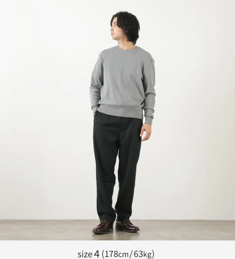 GICIPI / Lupo Crew Neck Relaxed Fit Knit Sewn