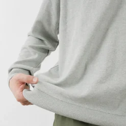 GICIPI / Riccio Riccio Crew Neck Relaxed Fit Long Sleeve Knit Sewn