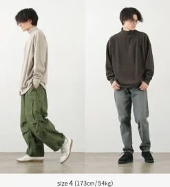 GICIPI / SCIMMIA Mockneck Ribbed Long Sleeve Milano Rib Knit Sewn