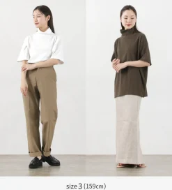 GICIPI / Squalo turtleneck relaxed fit t-shirt