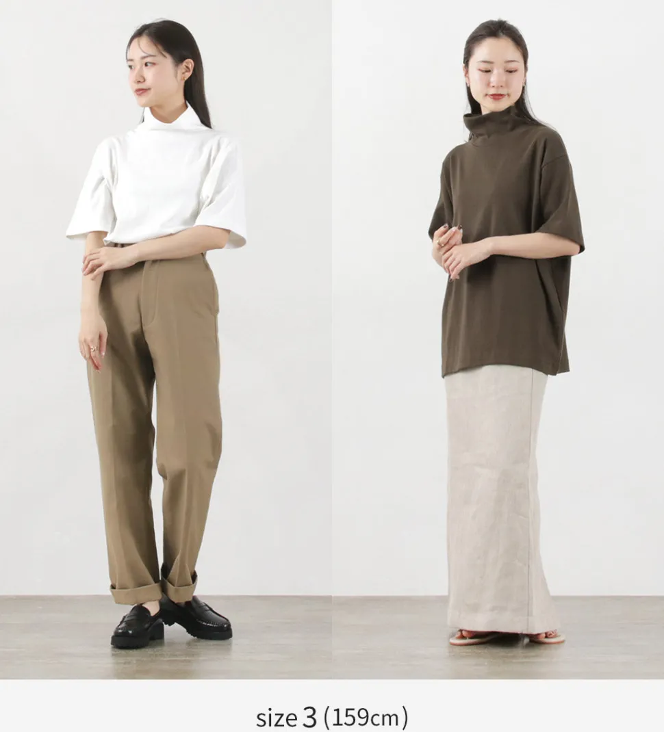 GICIPI / Squalo turtleneck relaxed fit t-shirt