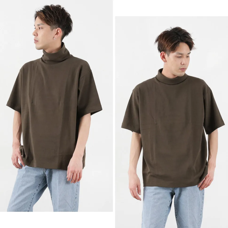 GICIPI / Squalo turtleneck relaxed fit t-shirt